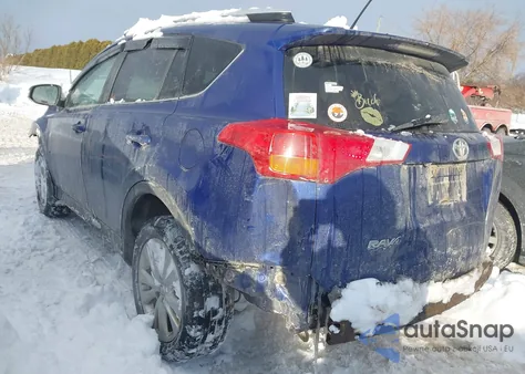 2014 Toyota Rav4 Limited z USA, uszkodzony, nr VIN 2T3DFREV7EW224149